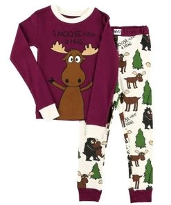 Lazy One I Moose Have A Hug PJ Set