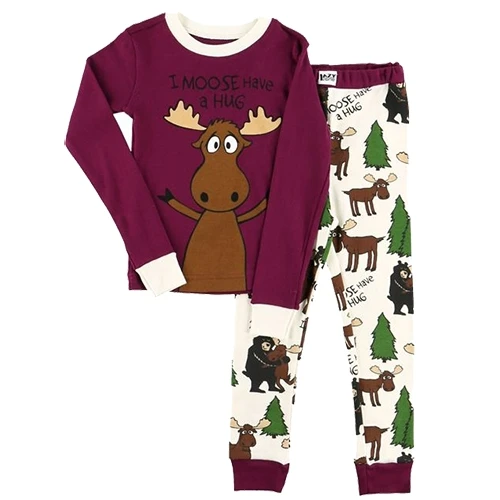 Lazy One I Moose Have A Hug PJ Set 3 Lazy One I Moose Have A Hug PJ Set