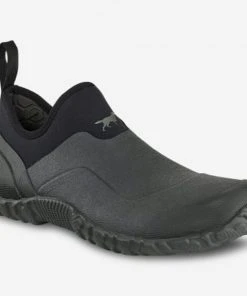 Irish Setter MudPaw Waterproof Rubber Pull-On Boot, Black/Gray