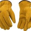 Kinco Lined Suede Cowhide Driver Glove -Clothing & Footwear store 51pl on hands