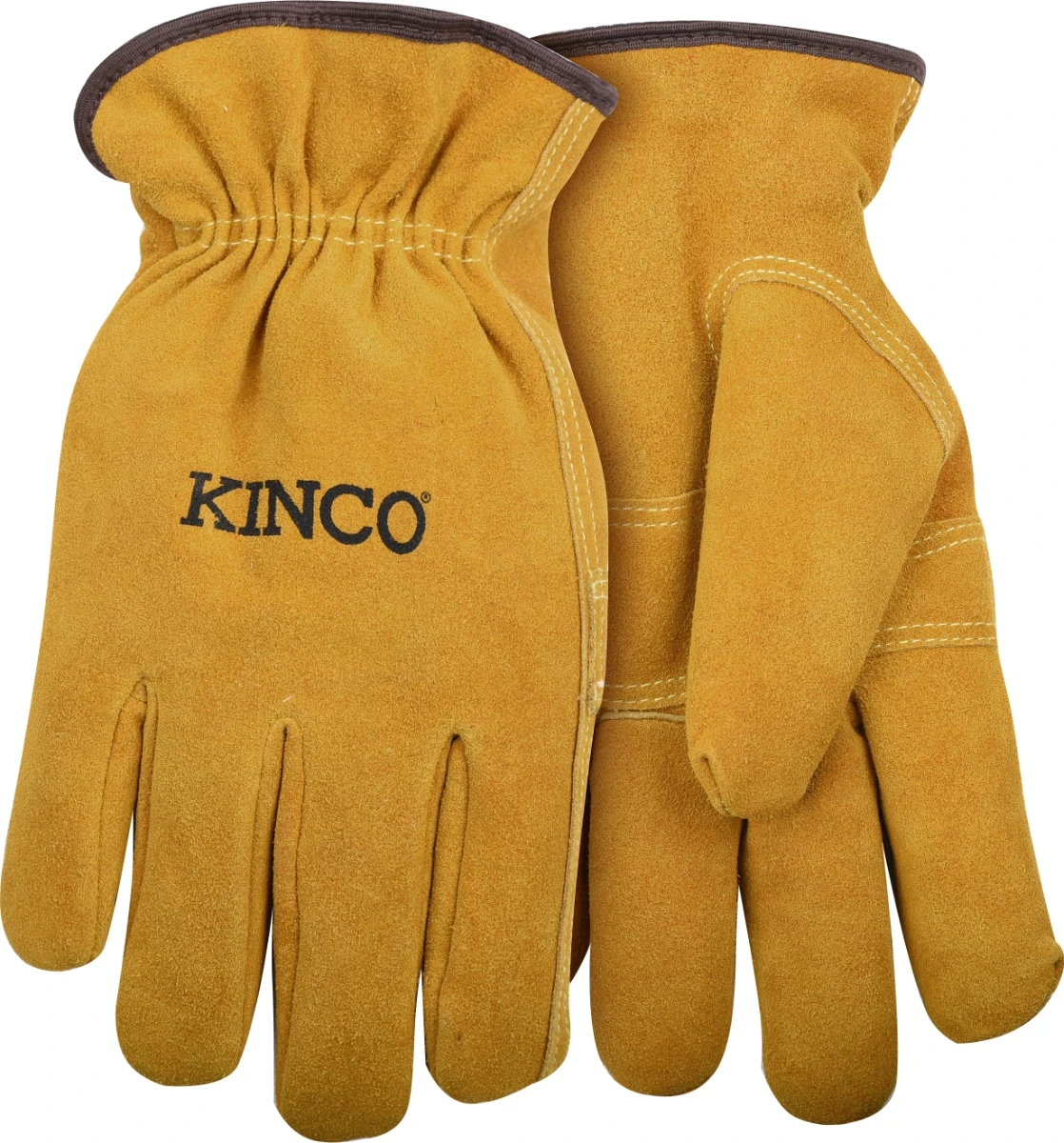 Kinco Lined Suede Cowhide Driver Glove 4 Kinco Lined Suede Cowhide Driver Glove - Image 2