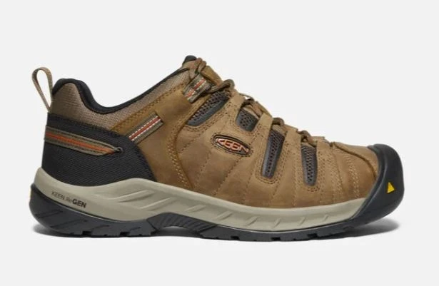 Keen Men's Flint II (Steel Toe), Shitake/Rust 3 Keen Men's Flint II (Steel Toe), Shitake/Rust