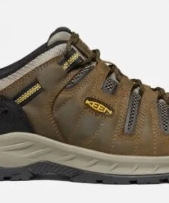 Keen Men's Flint II (Soft Toe), Cascade Brown/Golden Rod