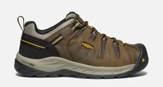 Keen Men's Flint II (Soft Toe), Cascade Brown/Golden Rod 3 Keen Men's Flint II (Soft Toe), Cascade Brown/Golden Rod