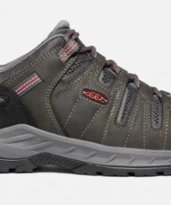 Keen Women's Flint II (Steel Toe), Magnet/Rose