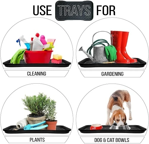 Jobsite 54041 Boot Tray - Heavy-duty 2.5 mm plastic 4 Jobsite 54041 Boot Tray - Heavy-duty 2.5 mm plastic - Image 2