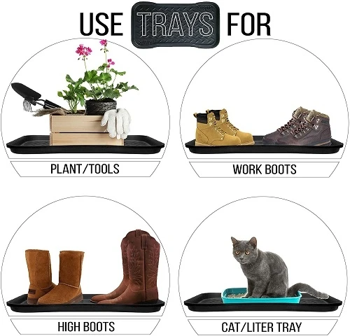 Jobsite 54041 Boot Tray - Heavy-duty 2.5 mm plastic 5 Jobsite 54041 Boot Tray - Heavy-duty 2.5 mm plastic - Image 3