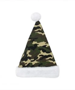 Camo Santa Hat