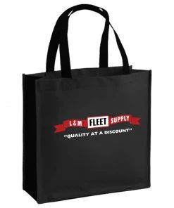 L&M Fleet Supply Logo Shopping Bag