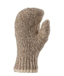 Fox River Double Ragg Extra-Heavyweight Mitt, Brown Tweed