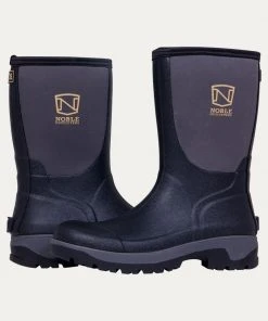 Noble Outfitters Men's MUDS Mid, Black