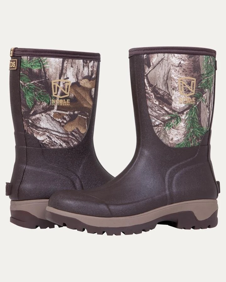 Noble Outfitters Men's MUDS Camo Mid, Real Tree 3 Noble Outfitters Men's MUDS Camo Mid, Real Tree