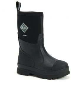 Muck Boots CHM-000A Men's Chore Mid Boot - Black
