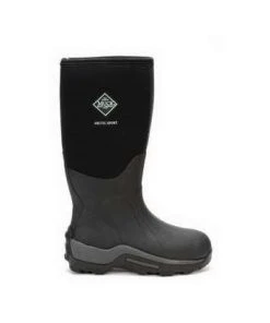 Muck Boots Men's Arctic Hi Sport Rubber Hunting Boots, Black