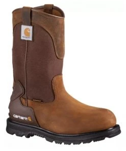 Carhartt Men's Core 11'' Waterproof Steel Toe Wellington Work Boots