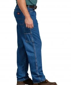Dickies Relaxed Fit Stonewashed Carpenter Denim Jeans