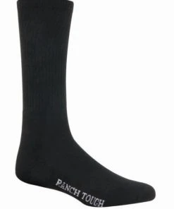 Noble Outfitters Ranch Tough® Black Crew Socks, 6 Pack