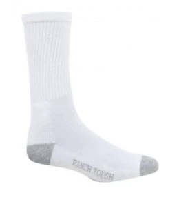 Noble Outfitters Ranch Tough® White Crew Socks, 6 Pack