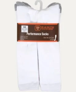 Noble Outfitters Ranch Tough Performance Over the Calf Sock, 6 Pack