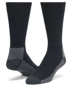 Wigwam Black At Work Crew Socks, 3-Pack