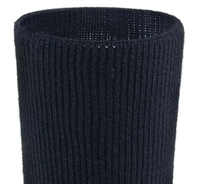 Wigwam Diabetic Walker Crew Socks, Black 6 Wigwam Diabetic Walker Crew Socks, Black - Image 4