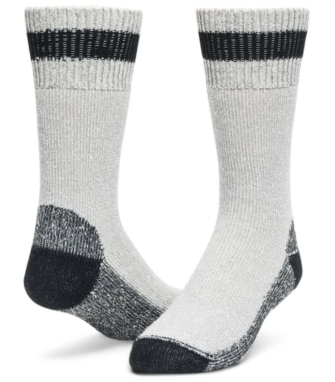 Wigwam Diabetic Grey/Black Thermal Socks 3 Wigwam Diabetic Grey/Black Thermal Socks