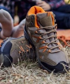 Itasca State II Hiker Shoes, Brown/Orange – Men’s