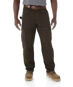 Wrangler Riggs Workwear Ripstop Ranger Pant - Dark Brown