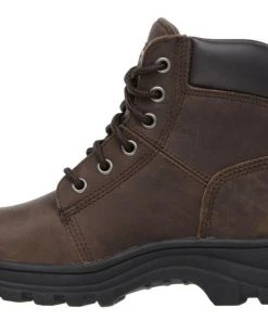 Skechers Women's Work Relaxed Fit Workshire - Peril ST Boot, Brown -Clothing & Footwear store 76561 3 1 1
