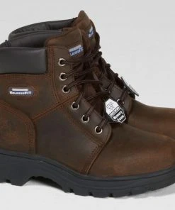 Skechers Women's Work Relaxed Fit Workshire - Peril ST Boot, Brown -Clothing & Footwear store 76561 5 1