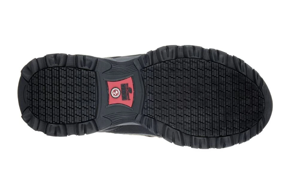 Skechers Men's Work Relaxed Fit Holdredge - Rebem ST Show, Black/Charcoal 5 Skechers Men's Work Relaxed Fit Holdredge - Rebem ST Show, Black/Charcoal - Image 3