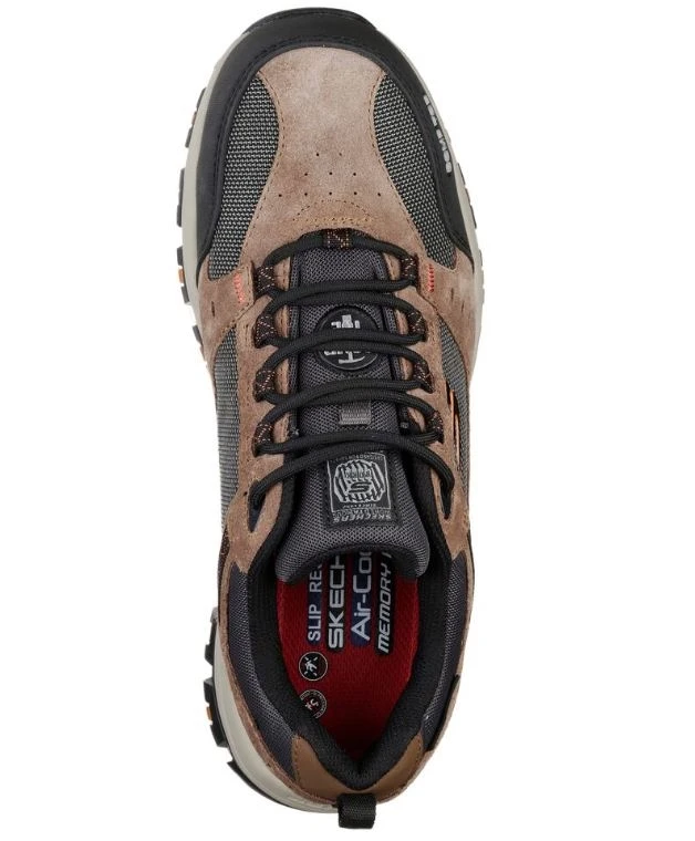 Skechers Men's Work Greetah Comp Toe Shoe, Brown/Black 4 Skechers Men's Work Greetah Comp Toe Shoe, Brown/Black - Image 2