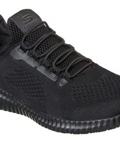 Skechers Men's Work Relaxed Fit Cessnock Slip Resistant Shoe, Black