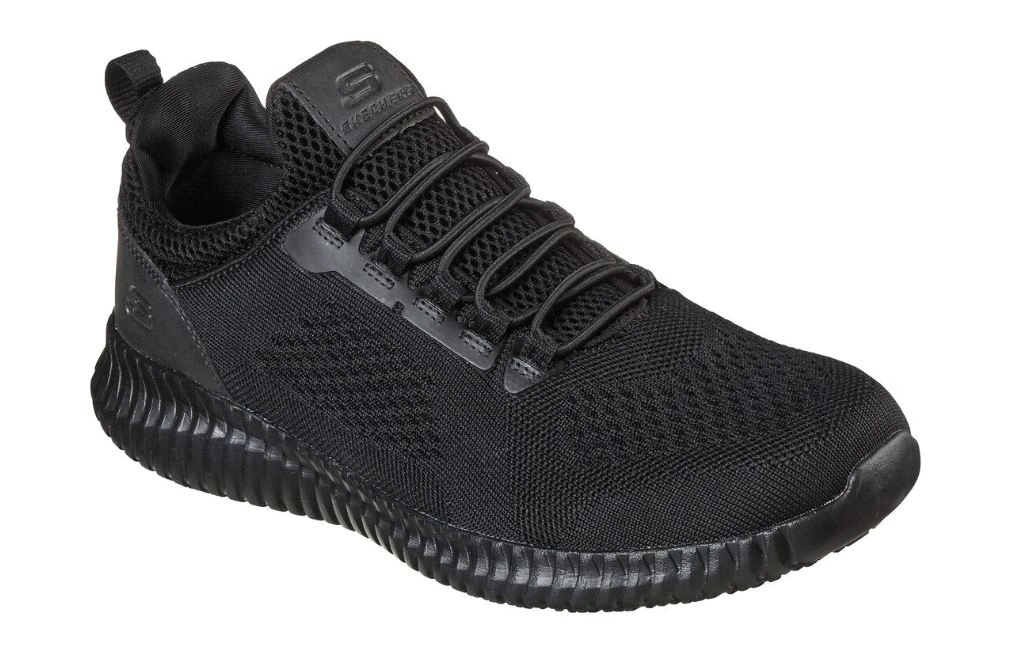 Skechers Men's Work Relaxed Fit Cessnock Slip Resistant Shoe, Black 3 Skechers Men's Work Relaxed Fit Cessnock Slip Resistant Shoe, Black