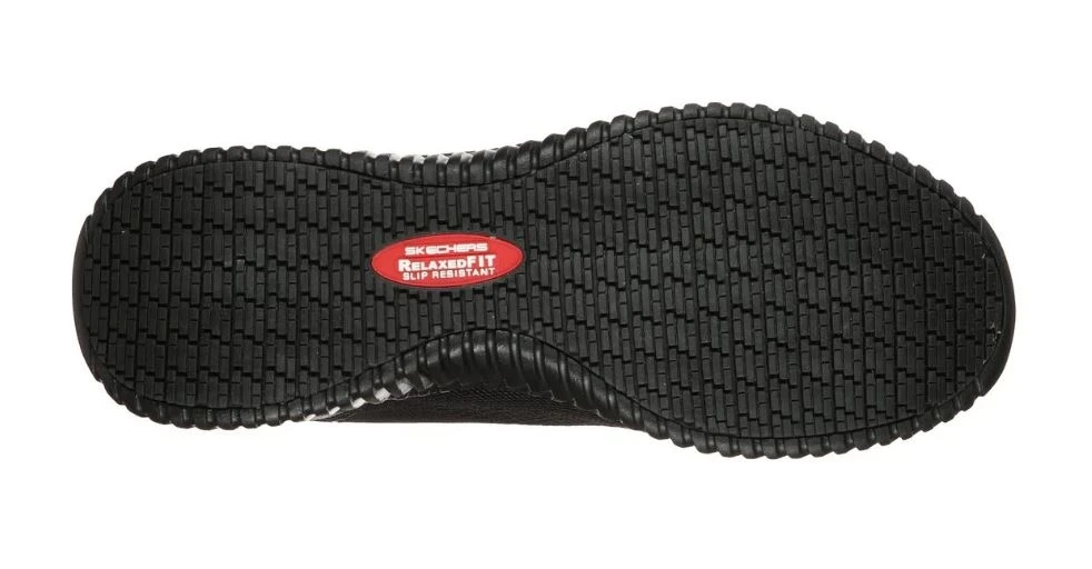 Skechers Men's Work Relaxed Fit Cessnock Slip Resistant Shoe, Black 5 Skechers Men's Work Relaxed Fit Cessnock Slip Resistant Shoe, Black - Image 3