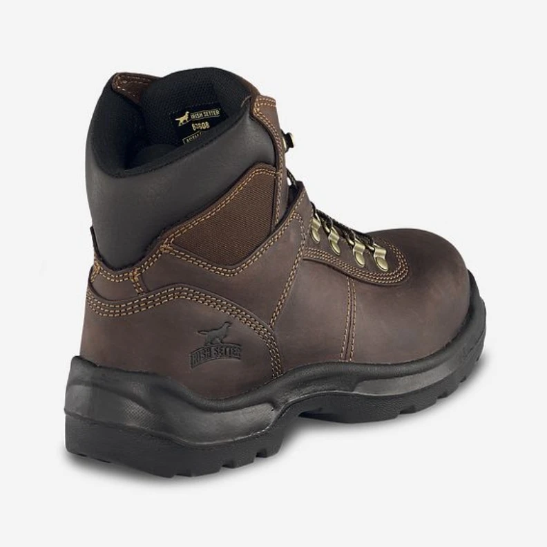 Irish Setter Men's Ely 6 in. Leather Soft Toe Boot, Brown 4 Irish Setter Men's Ely 6 in. Leather Soft Toe Boot, Brown - Image 2