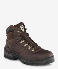 Irish Setter Ely Men's 6 inch Leather Safety Toe, Brown -Clothing & Footwear store 83608 1 1