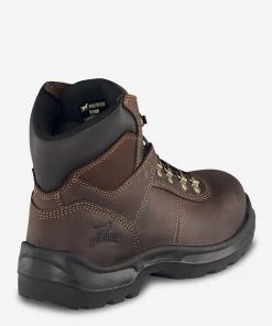 Irish Setter Ely Men's 6 inch Leather Safety Toe, Brown -Clothing & Footwear store 83608 2 1