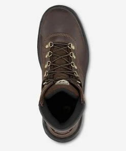 Irish Setter Ely Men's 6 inch Leather Safety Toe, Brown -Clothing & Footwear store 83608 4