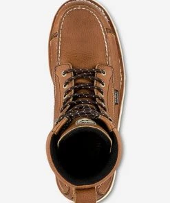 Irish Setter Wingshooter Men's 8 in. Waterproof Leather Safety Toe Boot, Brown 10 Irish Setter Wingshooter Men's 8 in. Waterproof Leather Safety Toe Boot, Brown -Clothing & Footwear store 83832 3