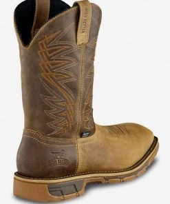 Irish Setter Marshall Men's 11 in. Waterproof Leather Safety Toe Pull-On Boot, Brown 8 Irish Setter Marshall Men's 11 in. Waterproof Leather Safety Toe Pull-On Boot, Brown -Clothing & Footwear store 83912 1 1 2