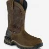Irish Setter Two Harbors Men's 11 in. Waterproof Leather Safety Toe Pull-On Boot, Brown 2 Irish Setter Two Harbors Men's 11 in. Waterproof Leather Safety Toe Pull-On Boot, Brown -Clothing & Footwear store 83966 4