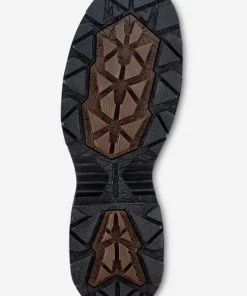 Irish Setter Two Harbors Men's 11 in. Waterproof Leather Safety Toe Pull-On Boot, Brown -Clothing & Footwear store 83966 4 1 1