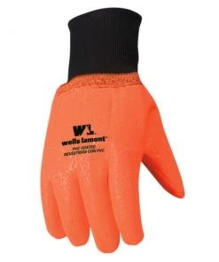 Wells Lamont 164 Winter Lined PVC Chemical Gloves - Large
