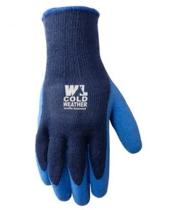 Wells Lamont 571 Thermal Knit Latex Coated Winter Grip Gloves-X-Large