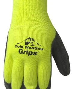 Wells Lamont Hi Viz Heavyweight Winter Latex Gloves 571Y XL X-Large