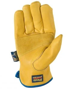 Wells Lamont 1168 HydraHyde Full Leather Slip-On Work Gloves 7 Wells Lamont 1168 HydraHyde Full Leather Slip-On Work Gloves -Clothing & Footwear store 8460307 2 1