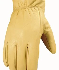 Wells Lamont Insulated Gold Grain Deerskin Gloves 963 XL X-Large