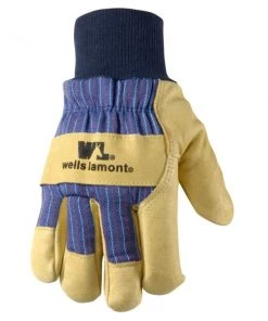 Wells Lamont 5127 Heavy Duty Leather Palm Winter Work Gloves-X-Large
