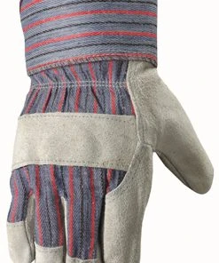 Wells Lamont Suede Cowhide Leather Palm Gloves